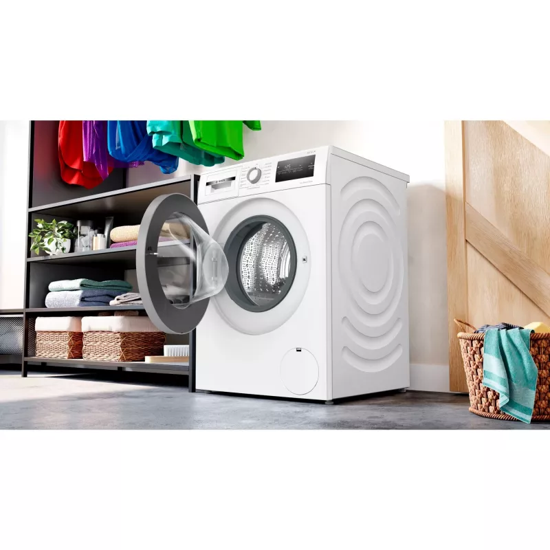 Bosch Serie 4 WAN28127 skalbimo mašina, priekinis pakrovimas, 8 kg, 1400 aps./min., balta