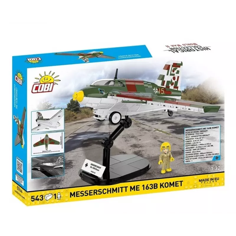 Blokai Messerschmitt Me 163B Kometa 543 blokai