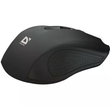 Belaidė RF pelė DEFENDER Accura MM-935 – optinė 1600 DPI, ambidekstrinė, 3 mygtukai, USB imtuvas, juoda