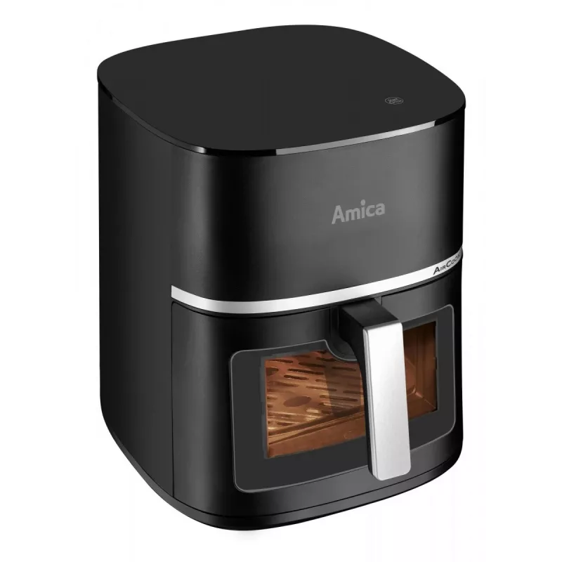 Kepimo be aliejaus aparatas AMICA AFM 6020 — 7 l, 1800 W, reguliuojama temperatūra ir laikmatis
