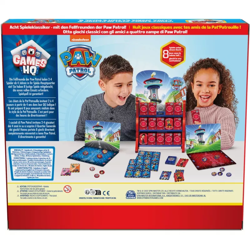 Paw Patrol: Games HQ – Žaidimų rinkinys, Šeimyninis žaidimas