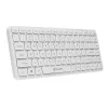 Belaidė klaviatūra Tellur TLL491241 Mini White – kompaktiškas sprendimas tvarkingam darbalaukiui