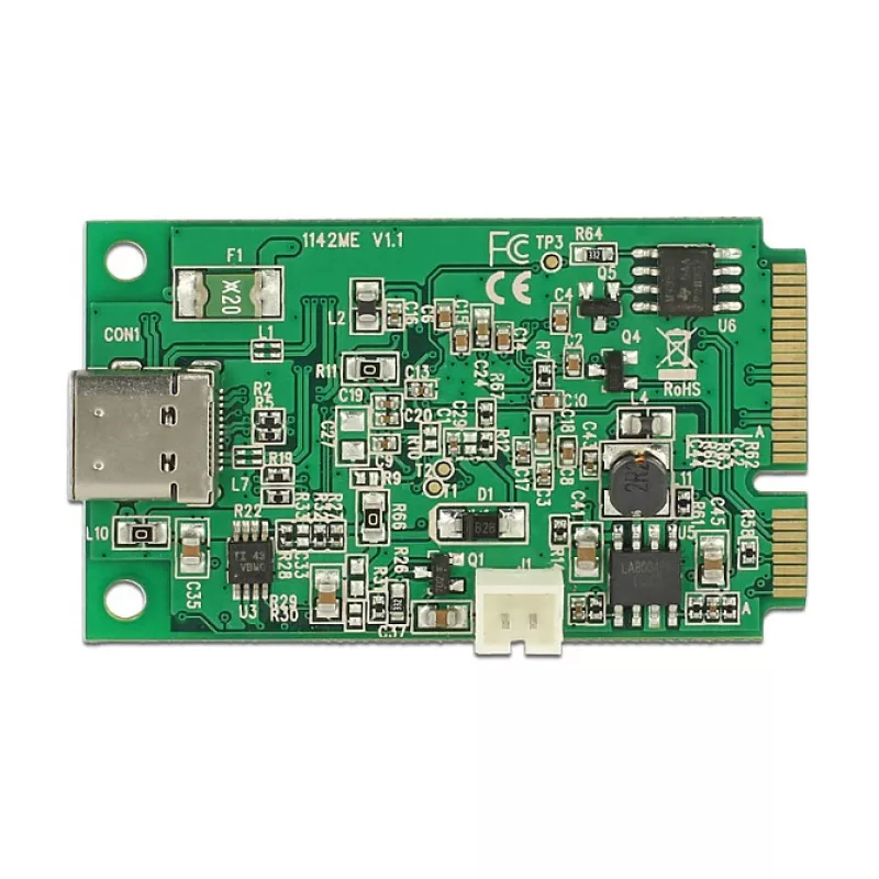 Vidinė USB 3.2 Gen 1 adapterio kortelė DeLOCK 95259