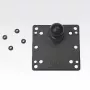 RAM Mounts VESA plokštė su rutuliu 100x100 mm juoda 121 mm