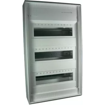 Hager VA36CN – 36 modulių, 3 eilių paviršinis skirstomasis spintos korpusas