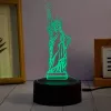 Manta SNL125RGB RGB 3D pastato dekoratyvinė LED lempa