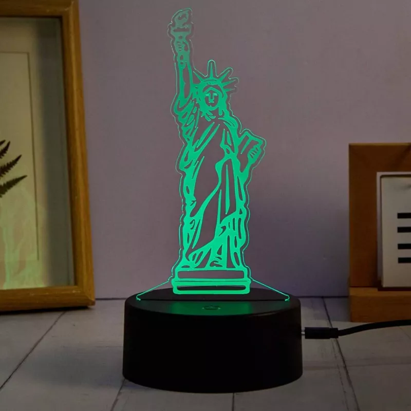 Manta SNL125RGB RGB 3D pastato dekoratyvinė LED lempa