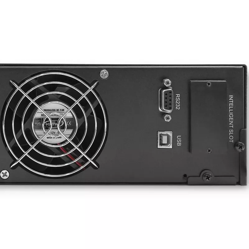 Qoltec 53945 stelažo UPS, 1 kVA, 800 W, LCD