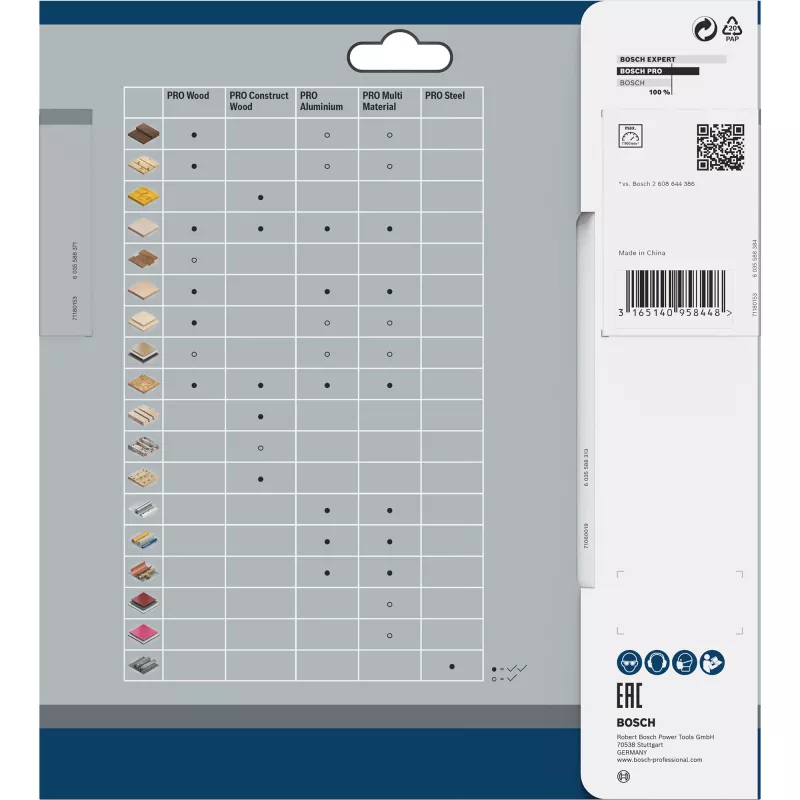 Bosch 2 608 837 702 pjūklo diskas medienai 18,4 cm 1 vnt.