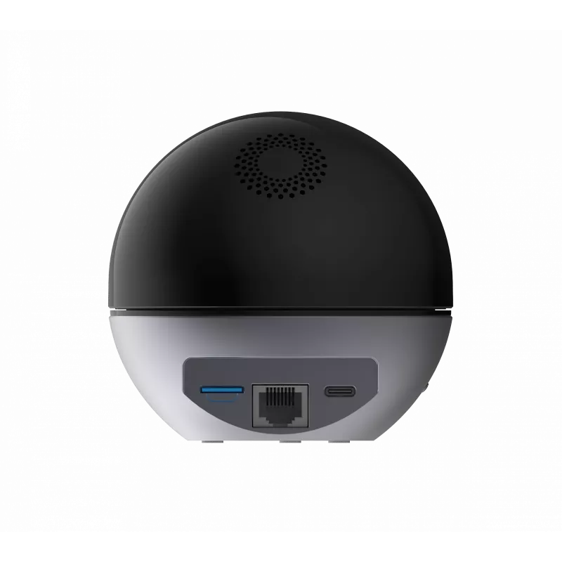 Vidinė IP stebėjimo kamera EZVIZ CS-E6 — 2880×1620, 25 kadrų/s, Wi‑Fi, stalinis montavimas, naktinis matymas 10 m
