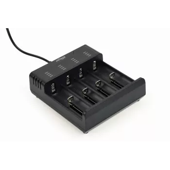 Baterijų kroviklis Gembird BC-USB-02 USB Ličio jonų, NiCd, NiMH
