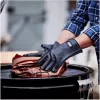 Weber 7017 Silikoninės kepsninės pirštinės juodos