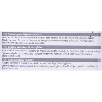 Pirštų dantų šepetėlis gyvūnams Trixie 2550 – technopolimeras, 60 mm aukštis, 2 vnt., katėms ir šunims