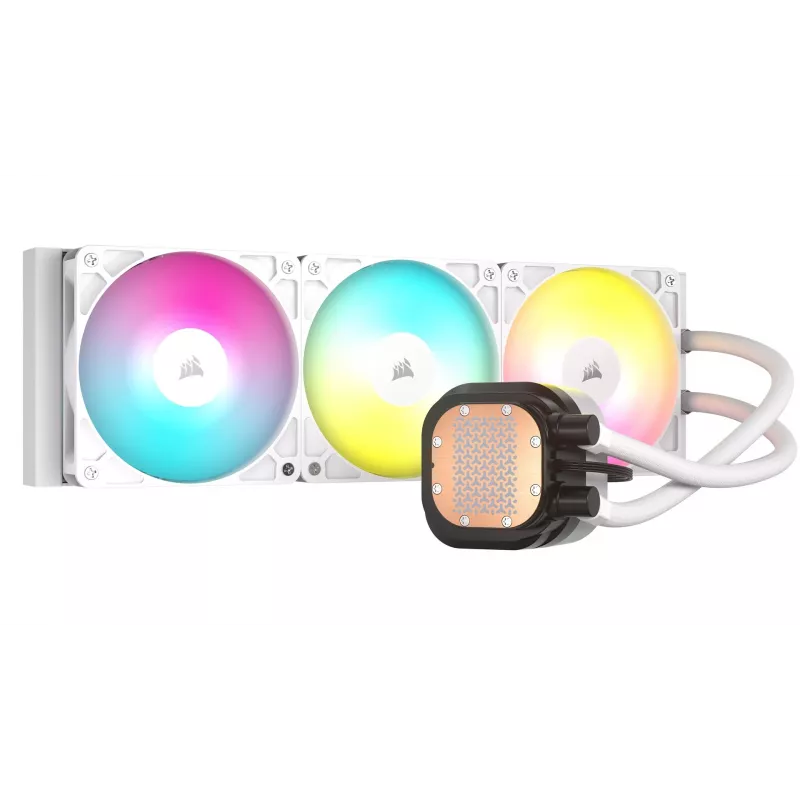 Vandens aušintuvas Corsair NAUTILUS 360 RS ARGB 1700 RPM Baltas