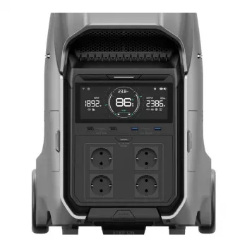 EcoFlow DELTA Pro 3 nešiojama elektrinė, LiFePO4, 4000 W, 51,5 kg