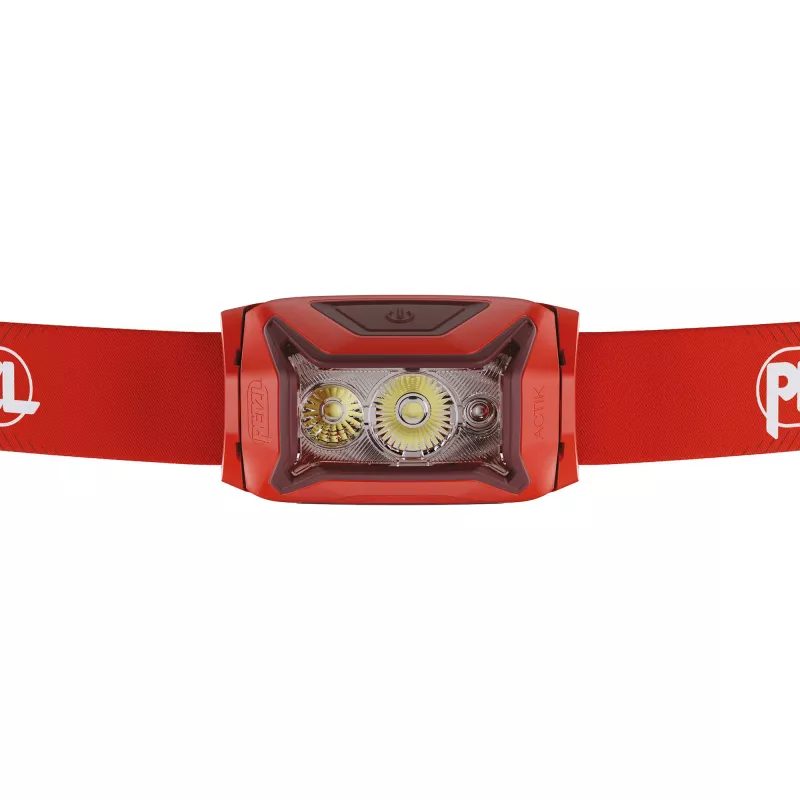Petzl Actik Red kaktinė lemputė su raudonu šviesos diodu 100 lm IPX4 98 g