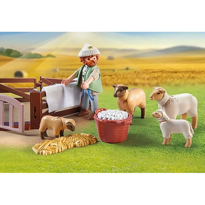 Aviganių simuliacinis žaidimas su avimis Playmobil