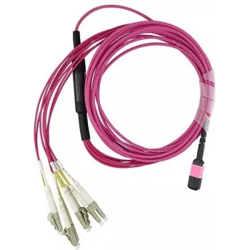MPO-4xLC daugiamodis OM4 šuolas BlueOptics 470-ABOI 7,5 metro