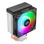 Oro aušintuvas TACENS Mars Gaming MCPU-X3, 90 mm ventiliatorius, TDP 150 W, suderinamas LGA/AM4/AM5, juodas