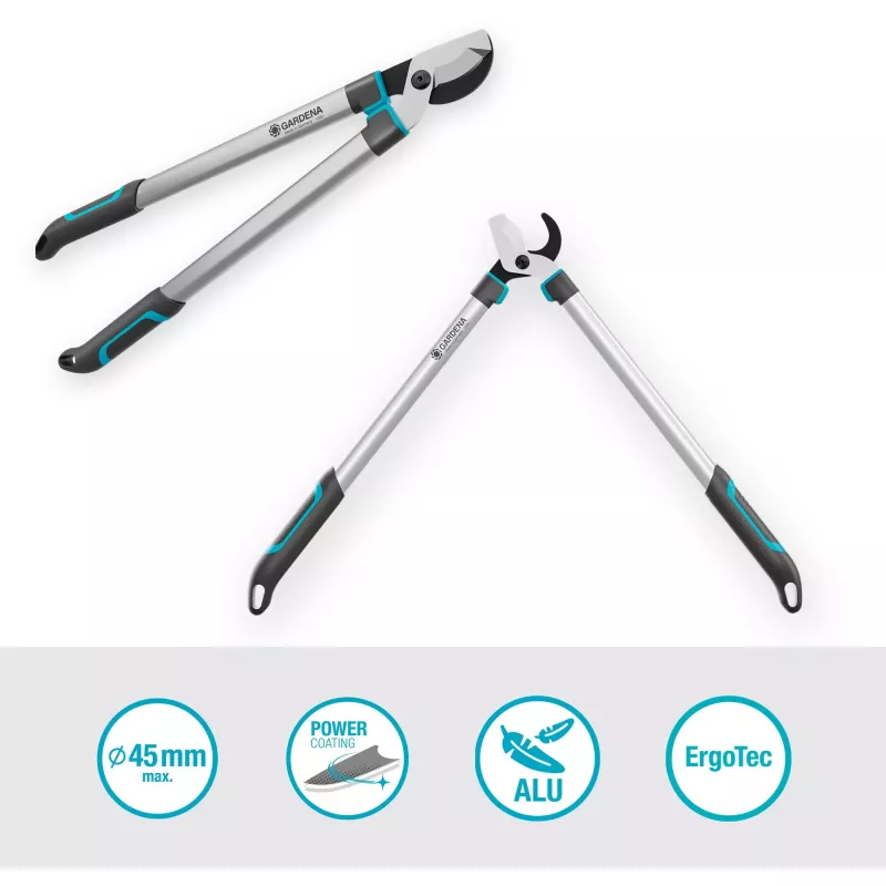 Gardena genėklės EasyCut L pilka/turquoise 50cm (12031-88)