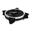 Ventiliatorius darkFlash DR12 PRO 12 cm juodas 1200 RPM hidraulinis guolis