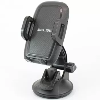 Automobilinis telefono laikiklis Beline Beli02131 2in1 tvirtinamas prie priekinio stiklo su reguliuojamu kampu