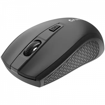 Belaidė pelė CANYON MW-7, 2.4 GHz, 6 mygtukai, DPI 800/1200/1600, su 1 AA baterija, 110×60×37 mm, 58 g, juoda