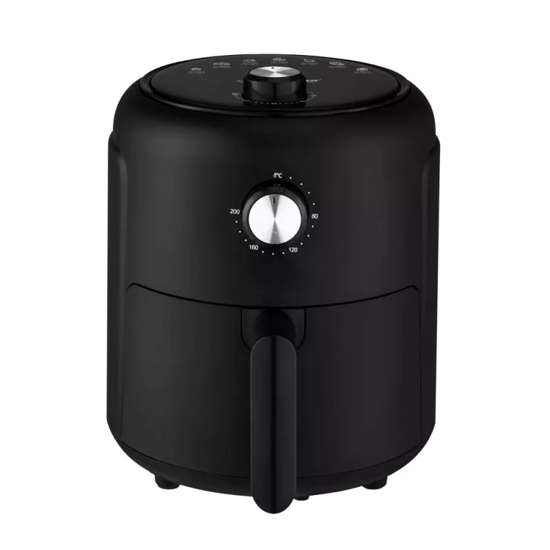 Karšto oro gruzdintuvė ESPERANZA EKA001, 2,6 L, 1000 W, 7 programų, juoda, kompaktiška