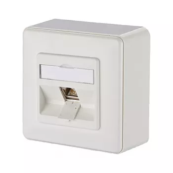 METZ CONNECT BTR IT CONNECT E-DAT modulis 8(8) AP – sieninė dėžutė – RJ-45 – gryna balta, RAL 9010 (1309110002-E)