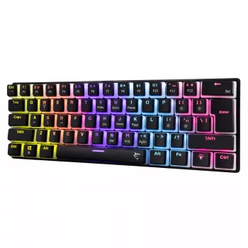 Žaidimų klaviatūra White Shark GK-2202 Ashiko 2 Juoda/Raudona US išdėstymas