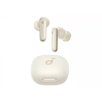Ausinės Soundcore P40i belaidės Bluetooth į ausį – baltos, intraauralinės, skirtos skambučiams, muzikai ir sportui