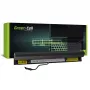 Baterija Green Cell LE97, skirta Lenovo IdeaPad 100/300 serijai, 14,8 V 2200 mAh, ličio jonų, 4 elementai, juoda