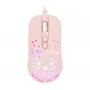 Pelė White Shark GM-9004 Tristan-2 rožinė RGB USB