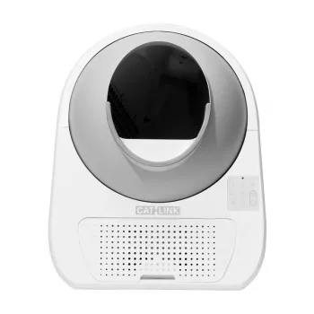 Savaime išsivalantis katės kraiko dėklas Catlink Ultra PRO — Baltas, 13 L talpa, 580×600 mm