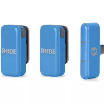 Belaidis lavalier mikrofonas Rode Wireless Micro – mėlynas (WIMICROCBLU)