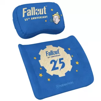 Pagalvė kaklui / juosmeniui noblechairs Fallout 25th Anniversary Edition mėlyna 2 vnt.