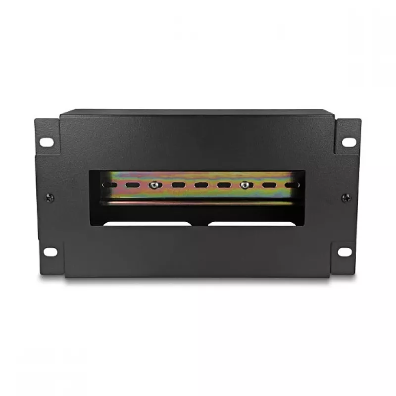Rack aksesuaras DELOCK 67320 – metalinis uždengimo strypas, juodas, 1 vnt.