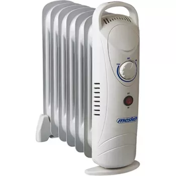 Elektrinis alyvinis šildytuvas Mesko MS7804, 700 W, baltas