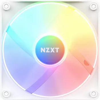 NZXT F120 RGB Core 120mm ARGB korpuso ventiliatorius - Baltas