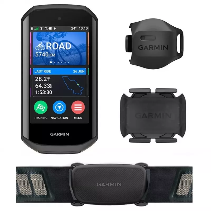 Dviračio GPS kompiuteris GARMIN Edge 1050, 3,5 colio ekranas, juodas