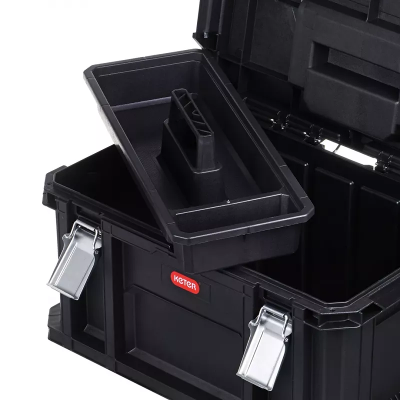 KETER Connect Rolling System įrankių dėžių rinkinys