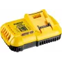 Baterijų įkroviklis DeWALT DCB118 18V Li-Ion, 8A išėjimas, 2A įkrovimo srovė, 230V AC, juodas
