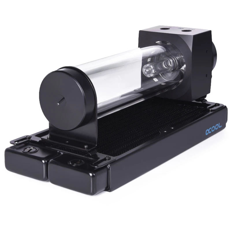 Siurblys ir rezervuaras Alphacool 15381 Akrilas Aliuminis Plastikas Juodas Skaidrus