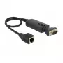 Delock 62976 eterneto į RS-232 serijinis konverteris, 10/100 Mbps, RJ45 į DB9 kištukas