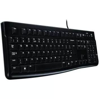 Klaviatūra Logitech K120 for Business, pilno dydžio, AZERTY, USB, juoda