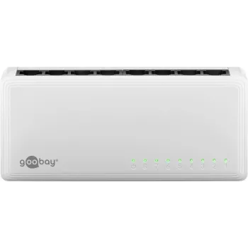 Goobay 8 prievadų Gigabit Ethernet tinklo jungiklis (64564)