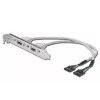 USB lizdo juostos kabelis Digitus AK-300301-002-E