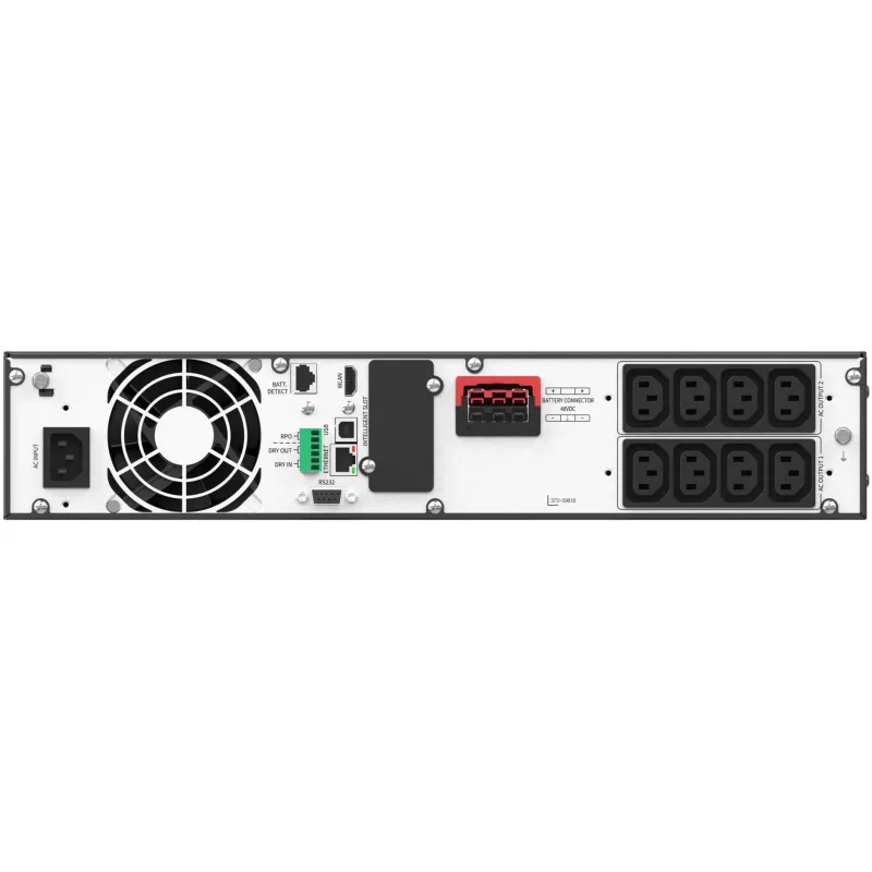 UPS Rack PowerWalker VFI 1000 LICR IoT PF1 ON-LINE 1000VA 8x IEC C13 USB-B RS-232 LCD 2U