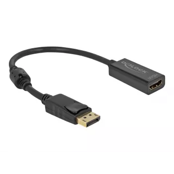 Adapteris DisplayPort 1.2 (vyriškas) į HDMI (moterišką) 4K DeLOCK 63559