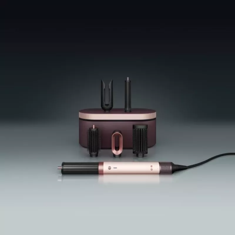 Dyson Airwrap Coanda2x Straight + Wavy Multistyler, kremiškai rožinis auksas, 1700 W, belaidis ryšys Bluetooth (pažeista pakuotė)